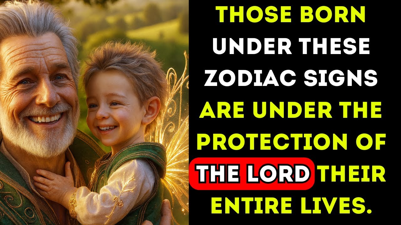 Those born under these zodiac signs are under the protection of the Lord their entire lives.