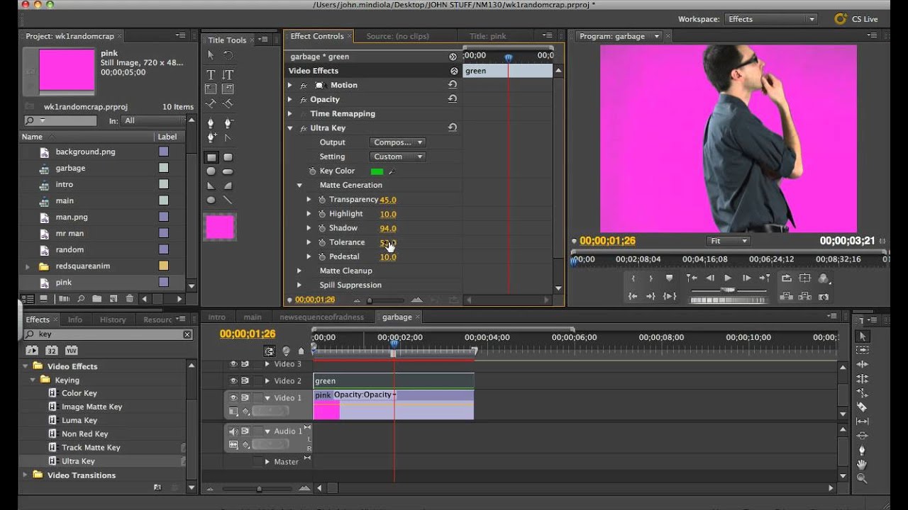 Premiere + After Effects Green Screen #premiere #aftereffects #green #key