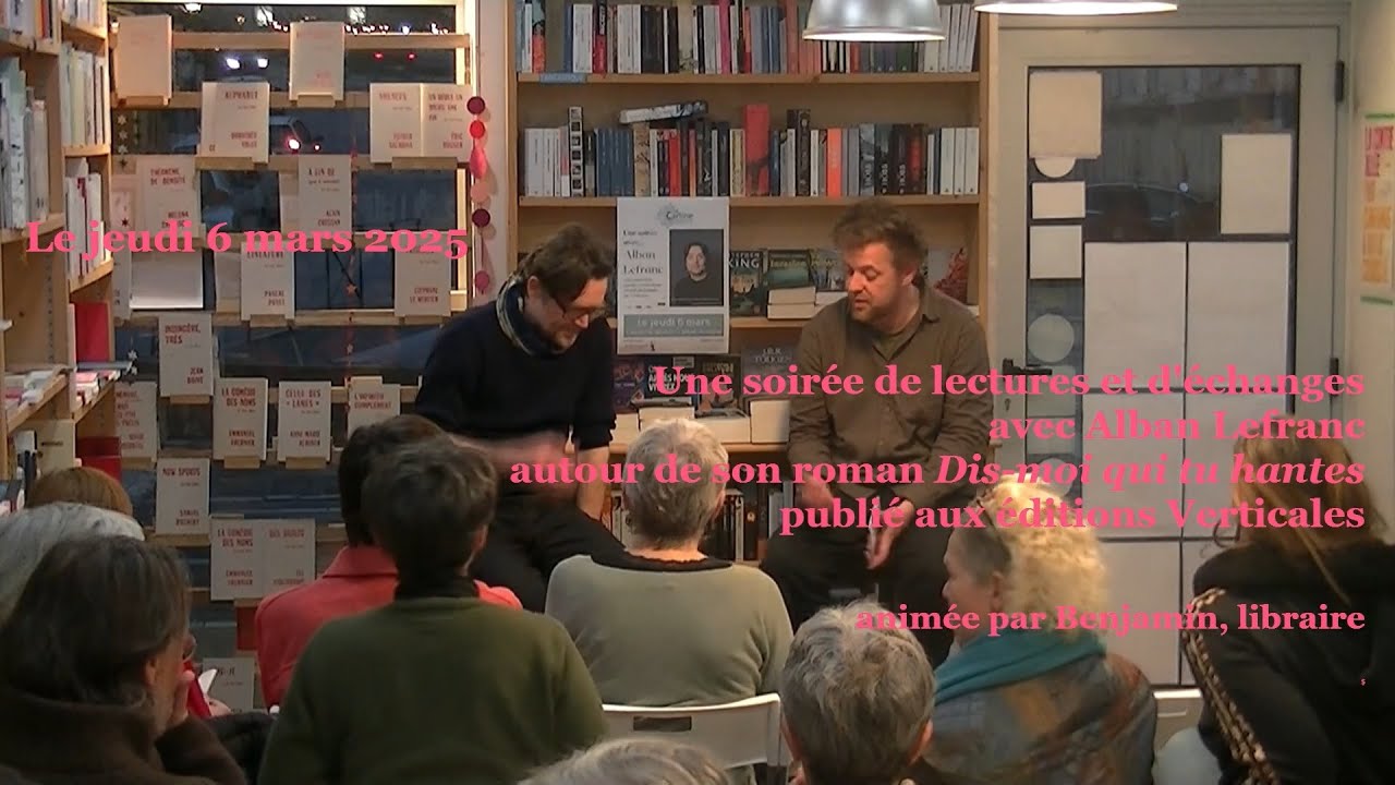 [ DANS MON CANAP ] ... avec Alban Lefranc, romancier