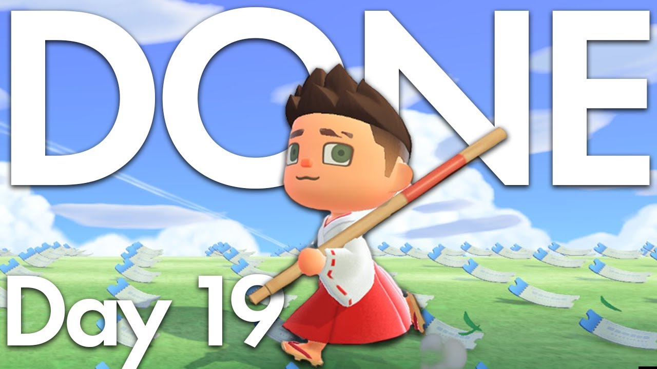 Day 19 | WE FINISHED THE CHALLENGE & TwitchCon Tea Finding Every Villager - Then doing a Face Reveal