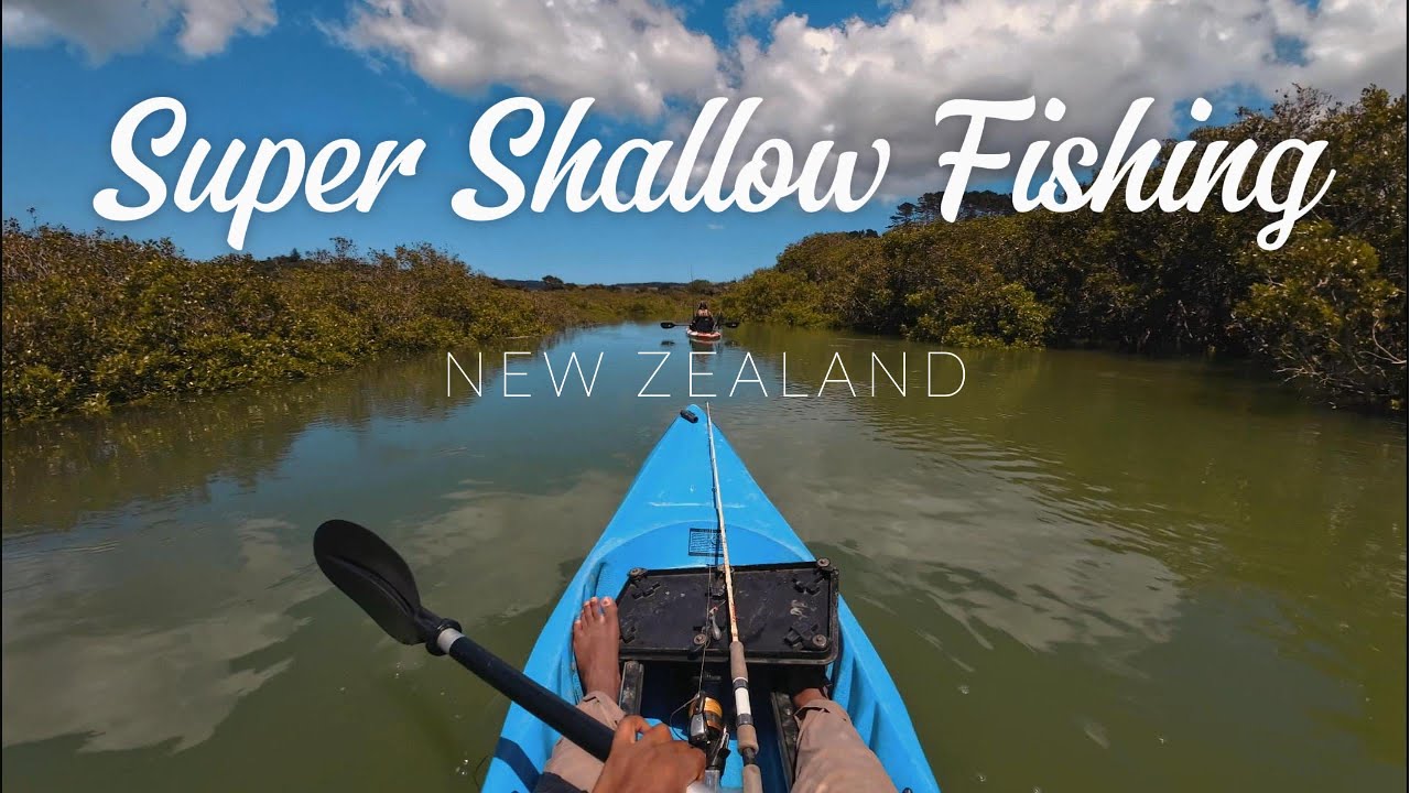 Fishing one meter deep water