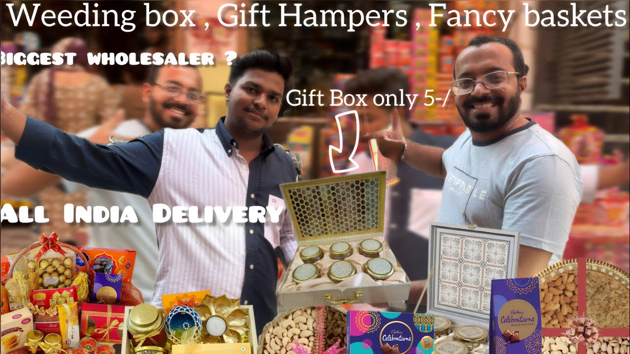 Diwali gift 2025 , wedding box , Chocolate box hampers| Wholesale diwali dry fruit box market Delhi 