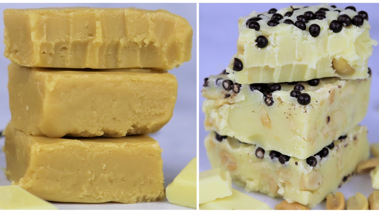 2 Chocolate Fudge Recipes (White Chocolate and Caramel)