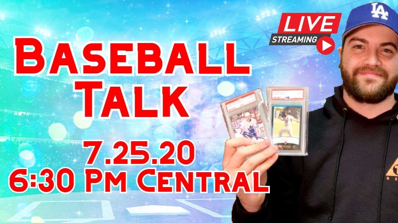 Baseball Talk w/ LessAlex Sports Cards and the First Few Games