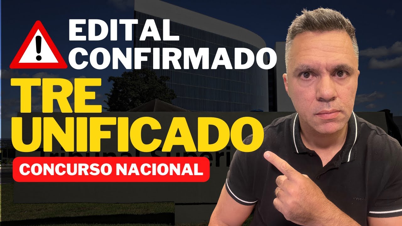 URGENTE: Concurso P&uacute;blico Nacional do TRE Unificado 2023