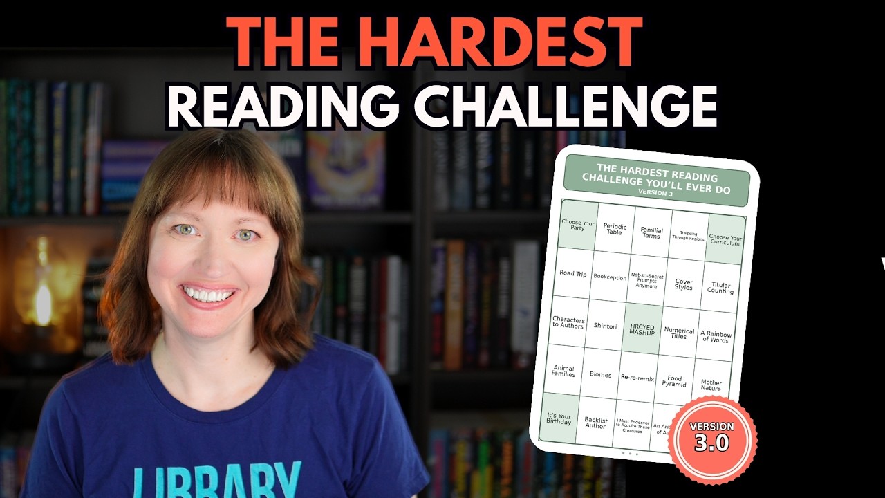 I'm Starting the Hardest Reading Challenge Ever! | HRCYED 3.0
