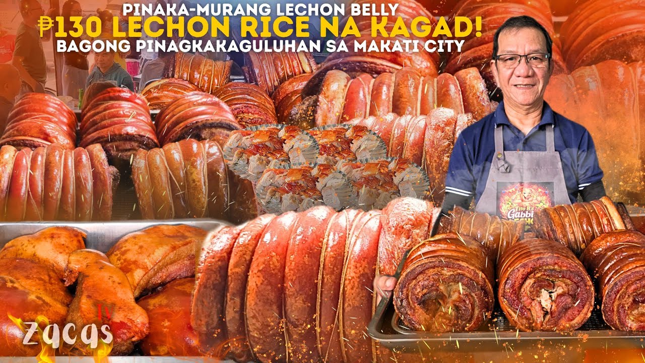 PATOK na LECHON belly at sisig sa Makati! Mala-LECHON Cebu ang LASA sa presyong abot KAYA!