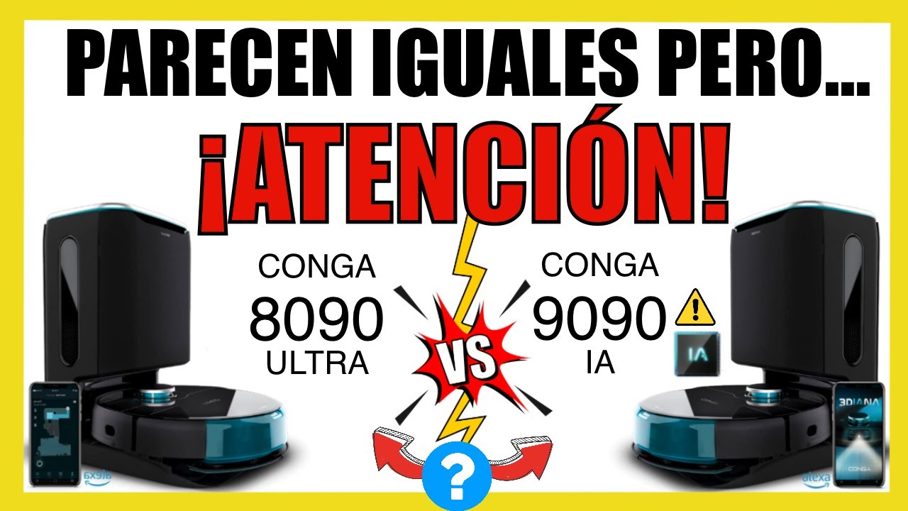 🚨 LOS PROBAMOS | ⚠️ ¿CUÁL es MEJOR: CONGA 8090 ULTRA o CONGA 9090 IA? | ¡ESTO MARCA LA DIFERENCIA!