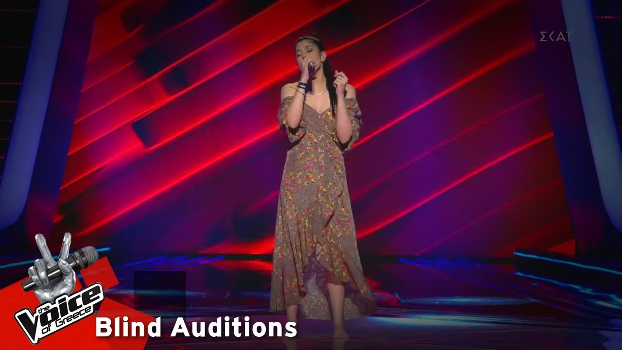 Κέλλυ Μιχαηλίδου - Dancing On My Own | 4o Blind Audition | The Voice of Greece