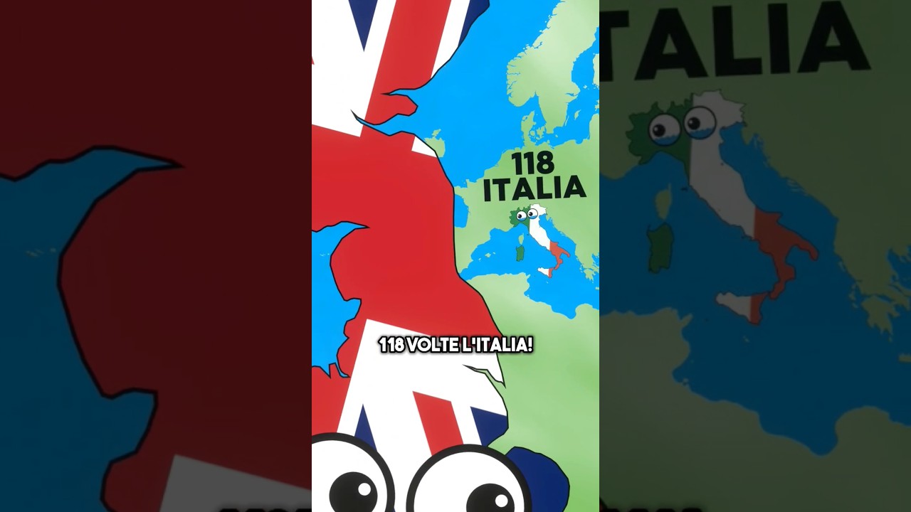L'IMPERO pi&ugrave; GRANDE di sempre 🗿🇬🇧 #geografia #italia #uk #granbretagna #inghilterra #impero #storia