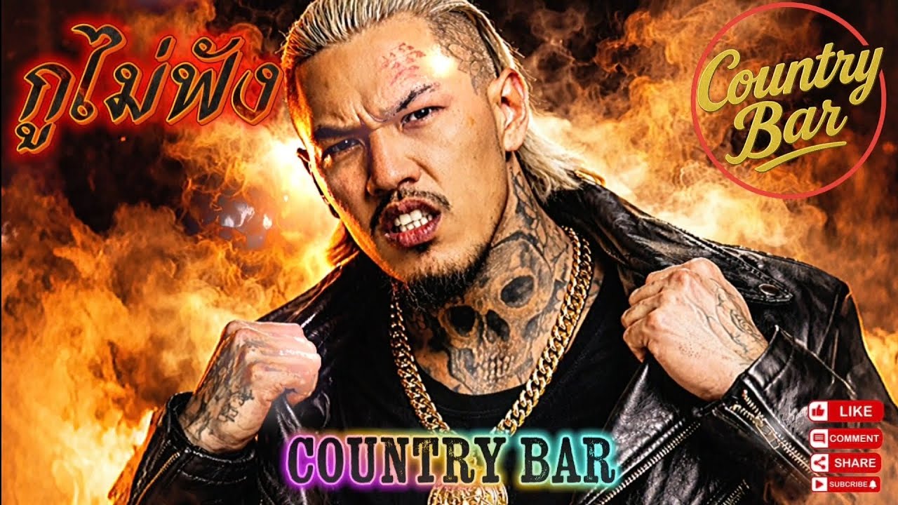กูไม่ฟัง👊🫵✌️(Official MV Audio) &ndash; Country Bar #hiphop #raphiphop #เพลงใหม่ล่าสุด 