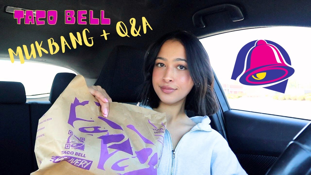 Taco Bell Mukbang and Q&A! 🌮🔔