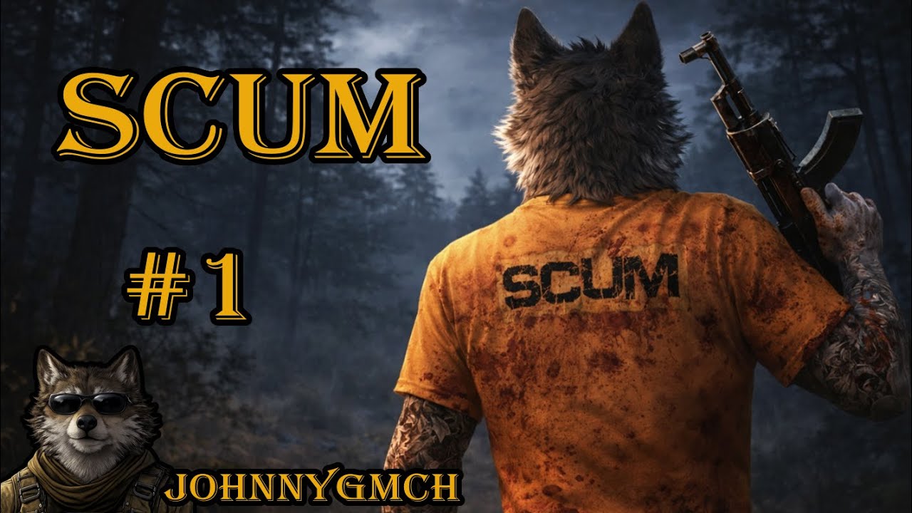 💀 SCUM VOD #01 | Az első túlélő napom – loot & crafting | JohnnyGmCh