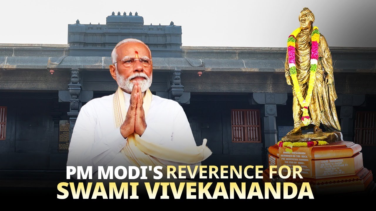 PM Modi prays at iconic Vivekananda Rock Memorial in Kanniyakumari