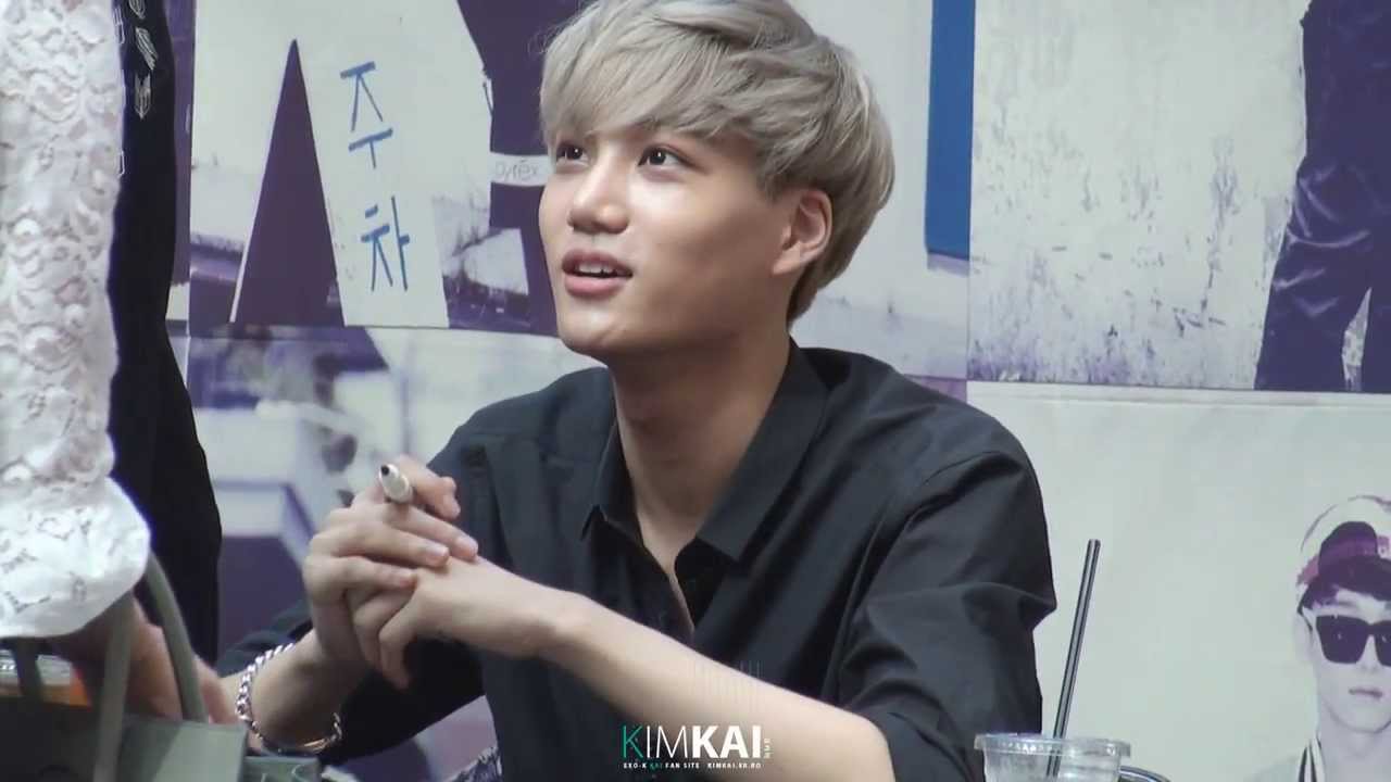 130817 여의도 팬싸인회 - 팬들에 대한 사랑이 가득가득!!! 다정한 팬바보 종인♥ (kai edit ver.)