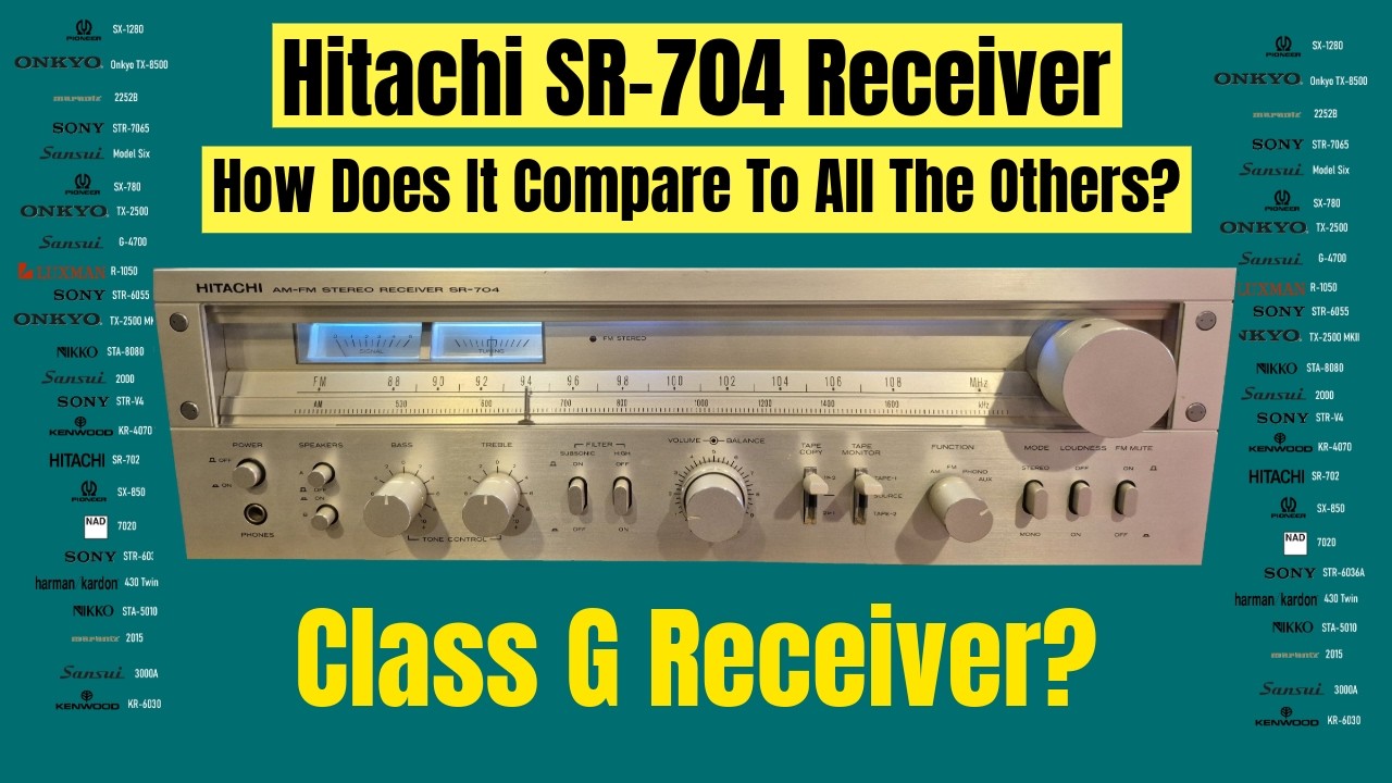 Рейтинг ресивера Hitachi SR-704