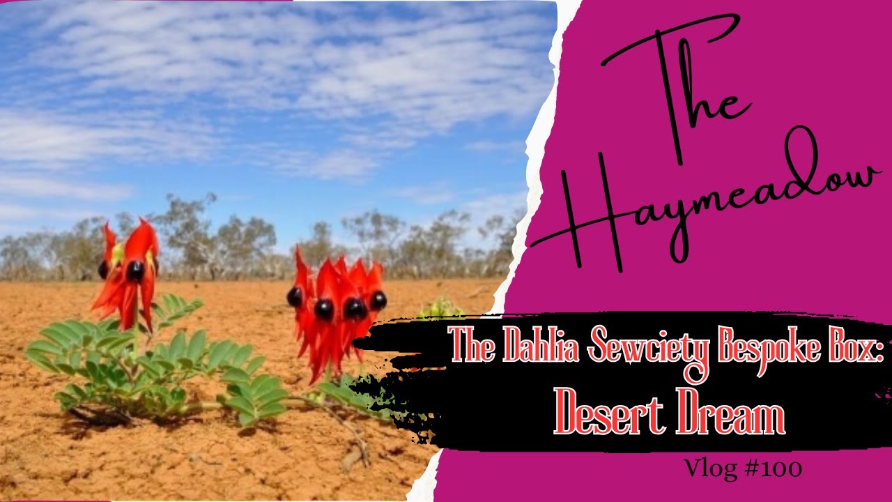 The Dahlia Sewciety – Bespoke Box | Desert Dream | Unboxing |Aussie Sewing Vlog | No.100
