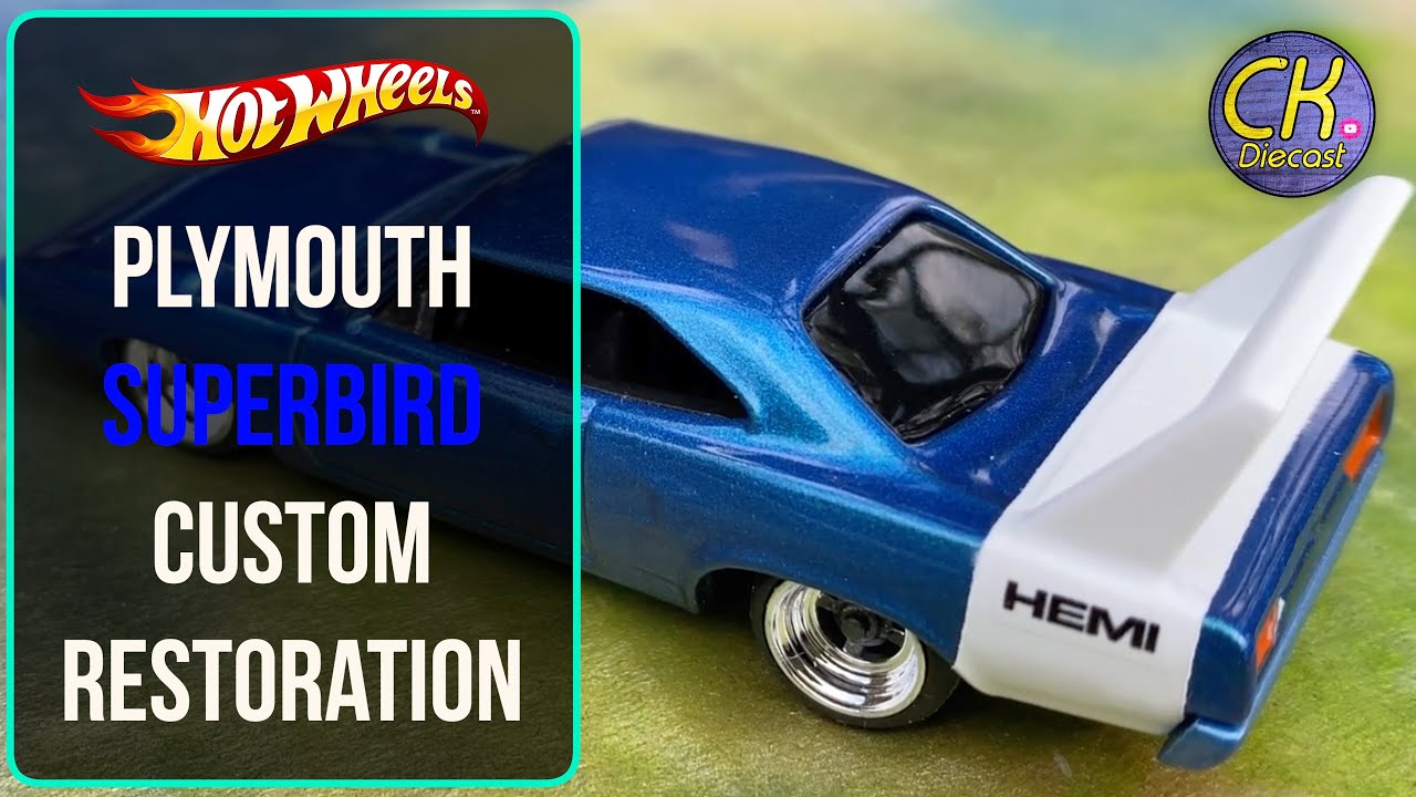 Hot Wheels restoration Plymouth Superbird custom..