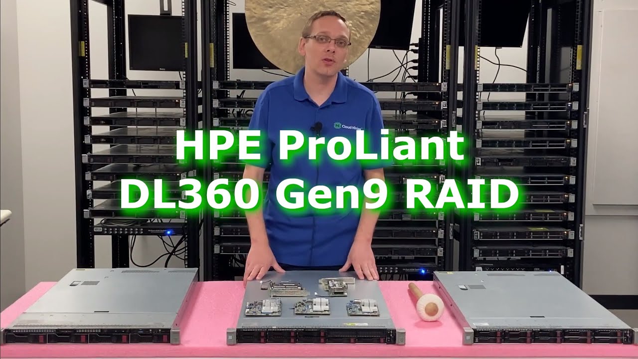 HPE ProLiant DL360 Gen9 | RAID Overview | RAID Card Options | Installation | RAID Configuration