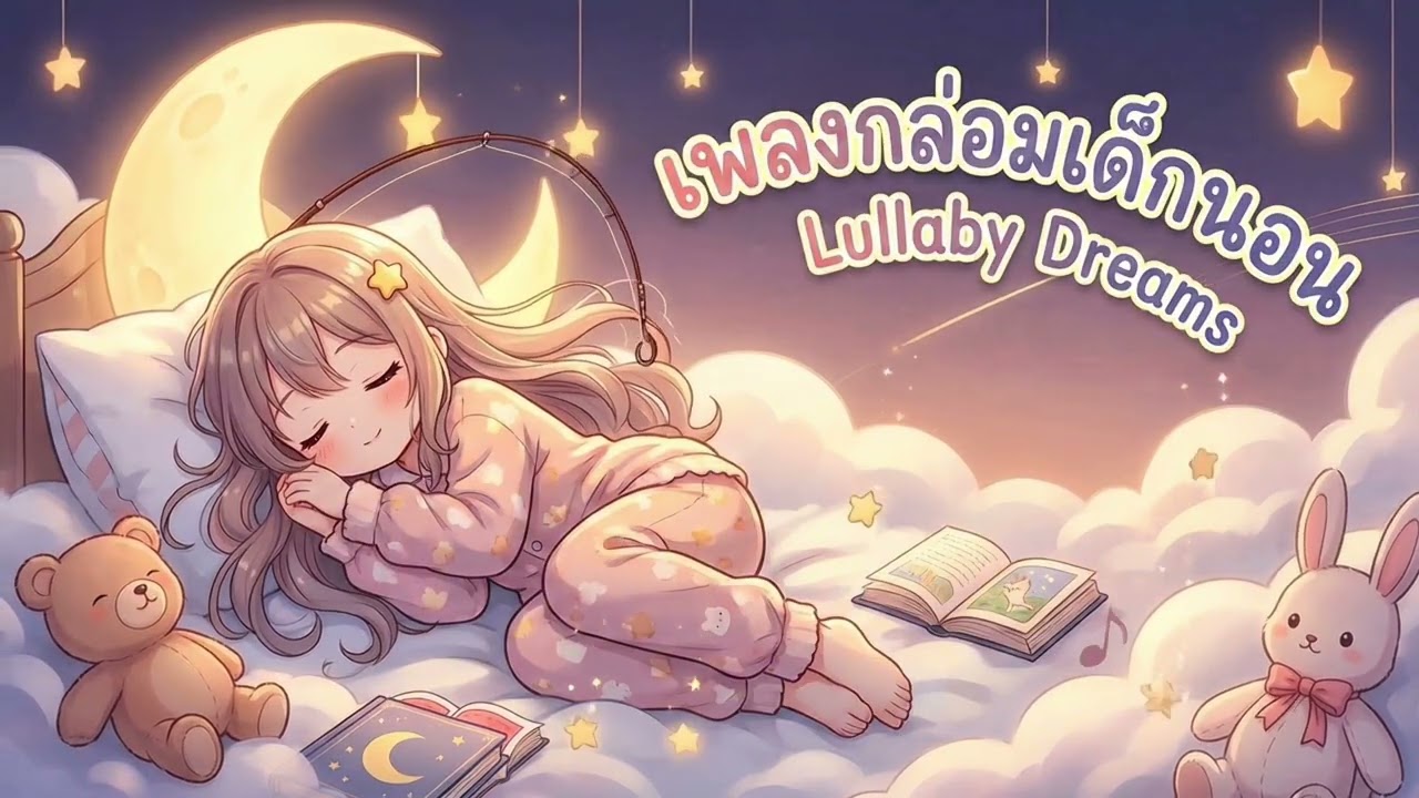 เพลงกล่อมเด็ก หลับปุ๋ยใน 5 นาที ดนตรีฟังสบาย ผ่อนคลายสมอง🌙 💤 🧸 ✨ 🎵