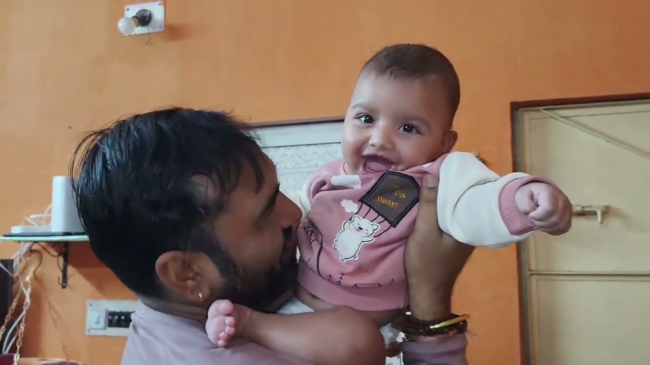 Papa playing with son#fatherson love#cutebaby#cutebabymoments