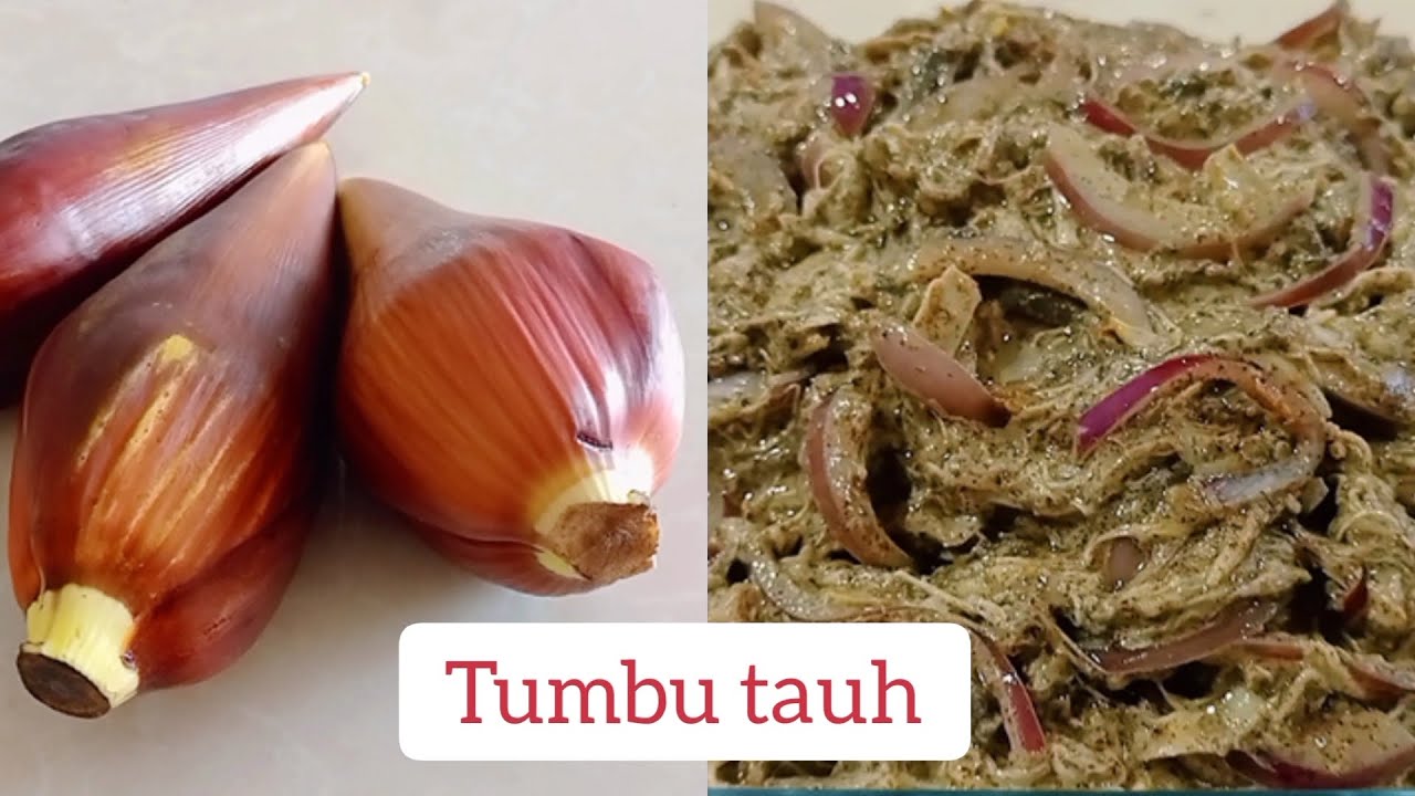 Tumbu tauh tui over II Mizo Dish #bananaflowerrecipe