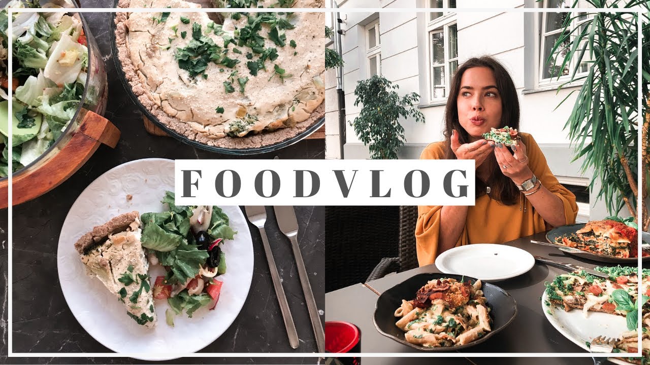 FOODVLOG z domu, czyli co jem w ciągu dnia na kwarantannie? / wytrawna tarta & tofu a'la kurczak
