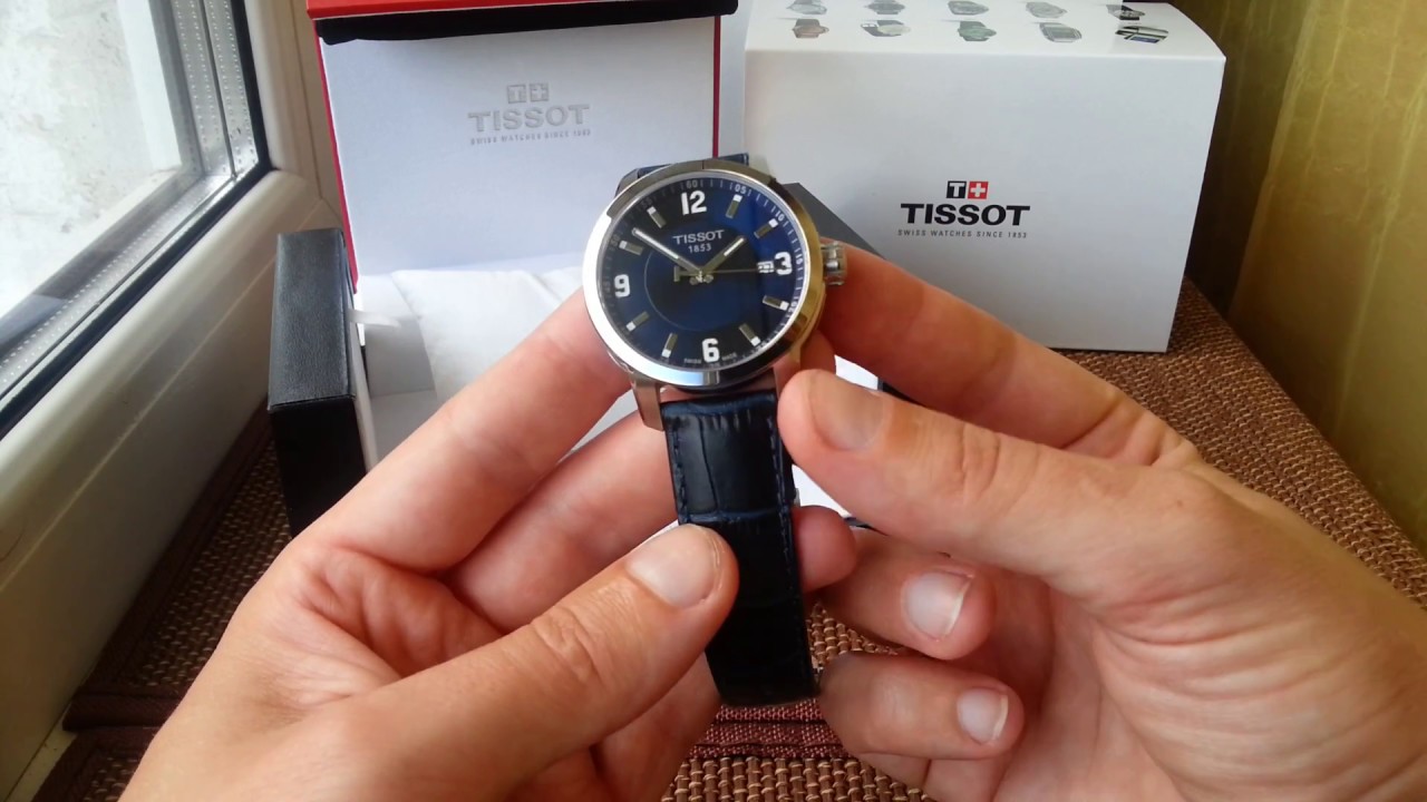 Обзор часов Tissot линейки T-Sport(Т055.410.16.047.00 PRC200)