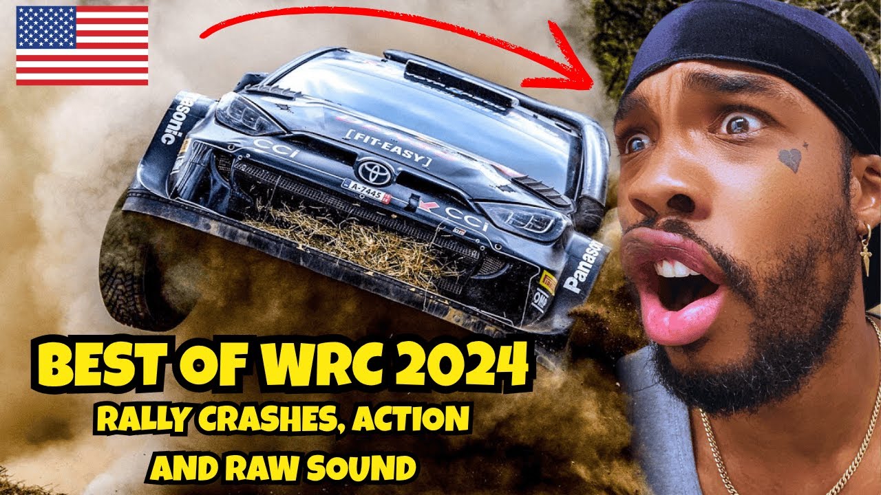 American Tries to Survive WRC 2024 Highlights (Reaction)