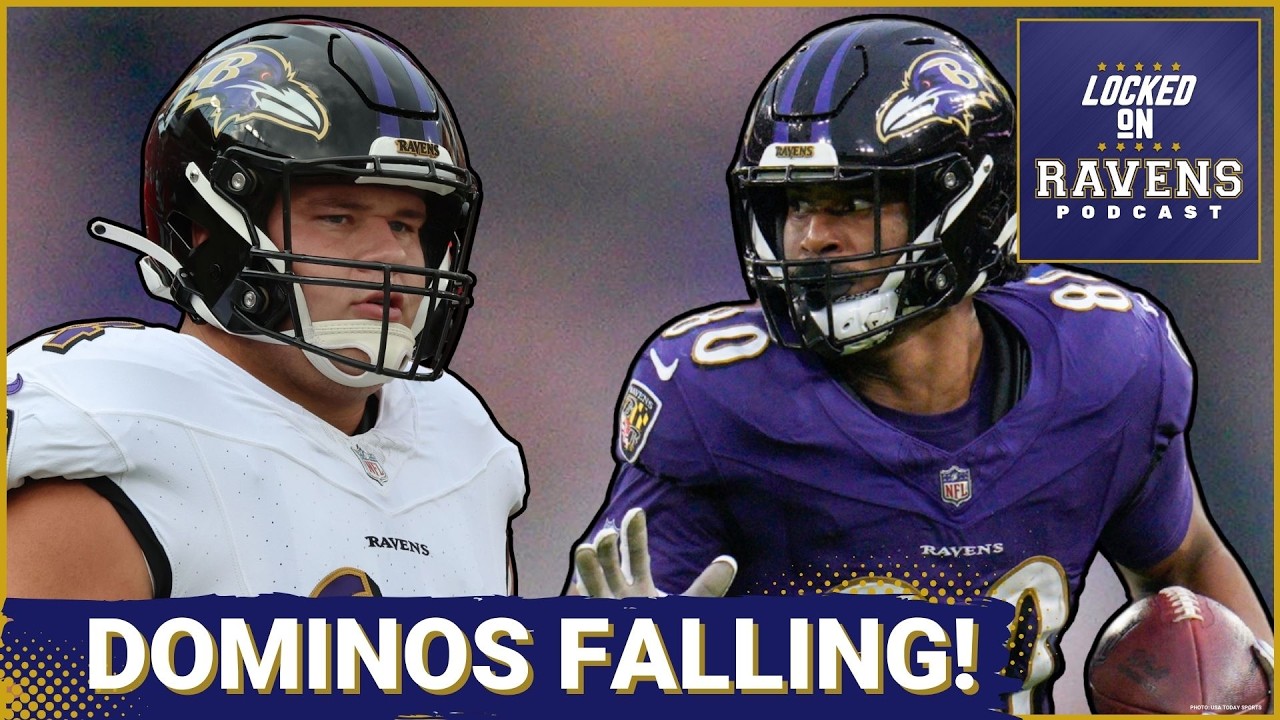 Baltimore Ravens OFFICIALLY let BIG free agency domino fall, Kyle Van Noy RIPS Tyler Linderbaum hate