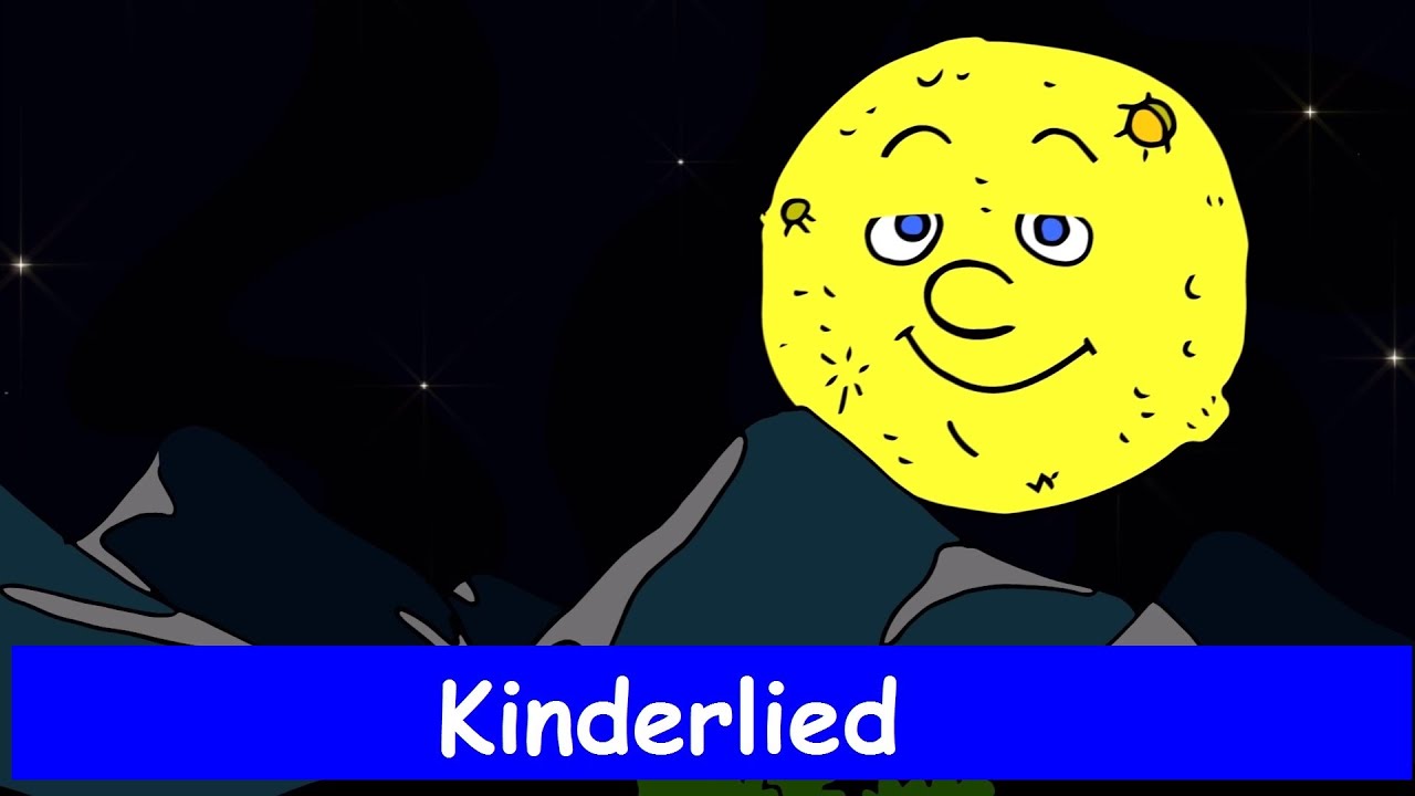Guter Mond du gehst so stille - Gute Nacht Lied - Sing mit Yleekids