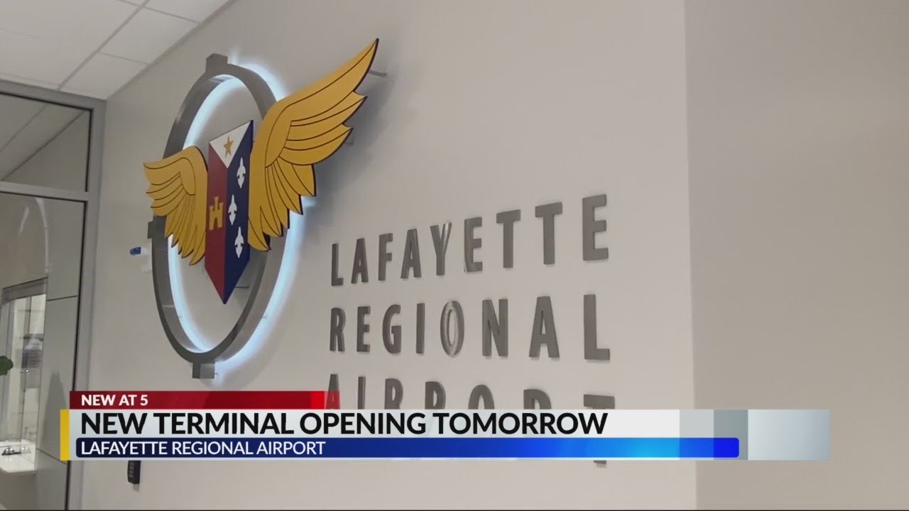 New Lafayette airport opening Thursday