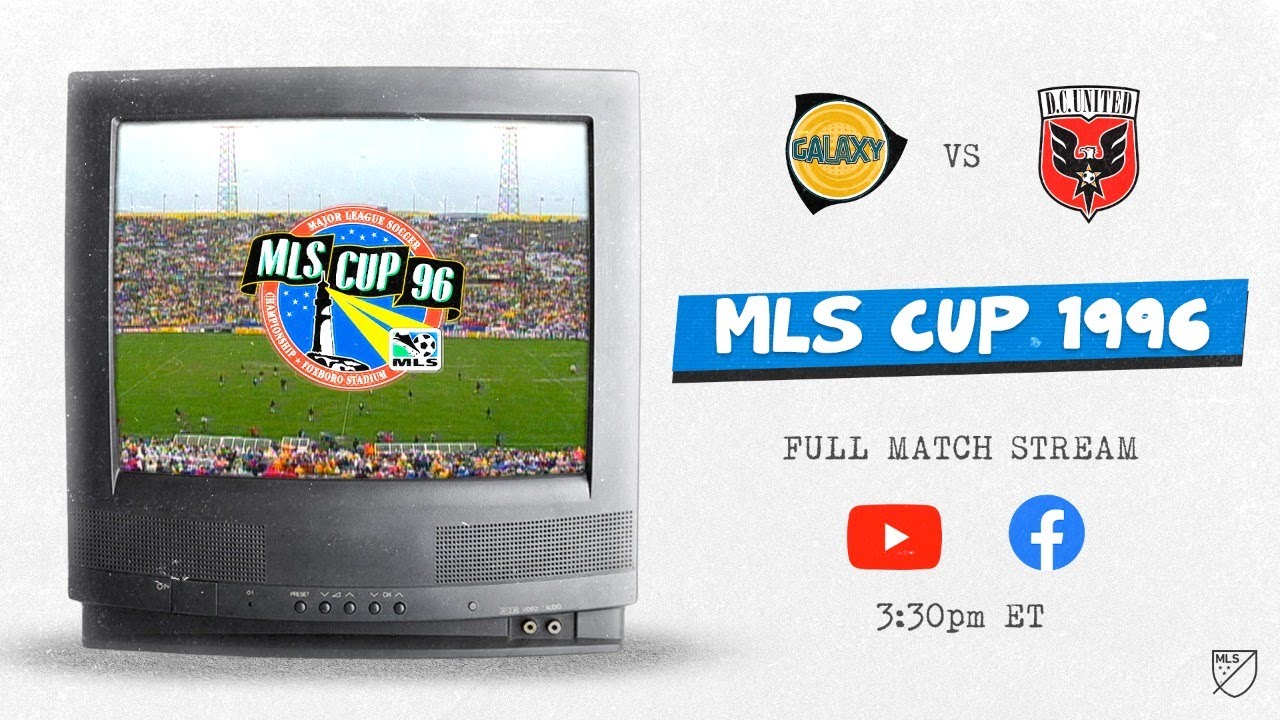 D.C. United vs. LA Galaxy MLS Cup 1996 | Full Match