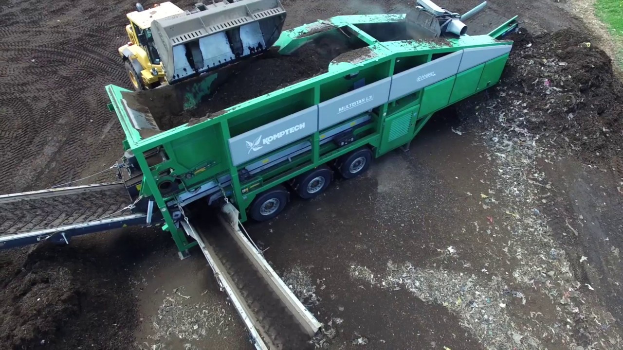 Komptech Multistar L3 Star Screen Processing Compost