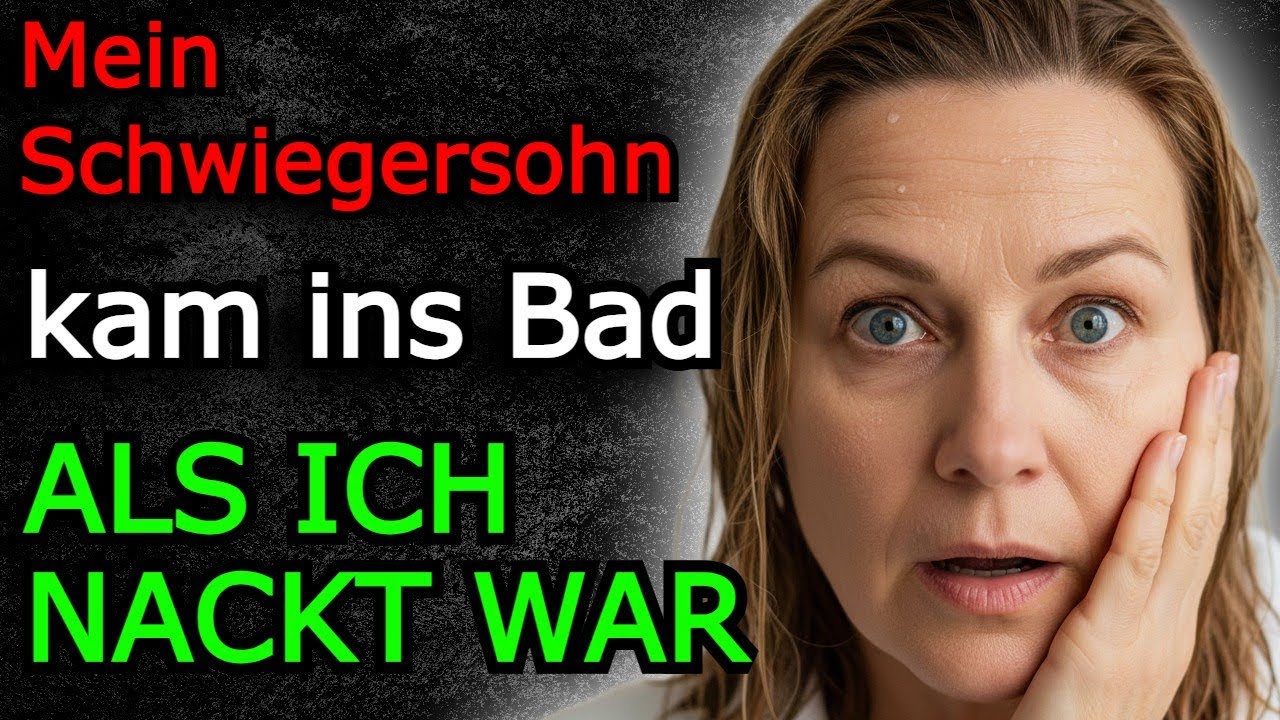 Als mein Schwiegersohn ins Badezimmer kam, war ich überrascht