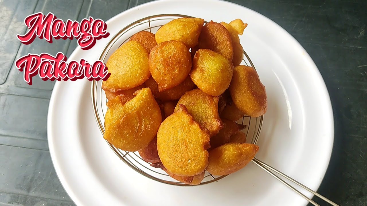 Sweet Mango Pakora - Mango Season Recipe - Daily Home Cooking