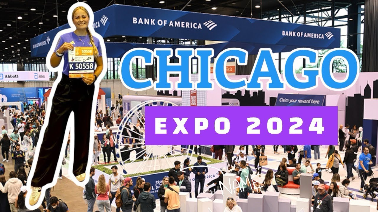 Chicago Marathon 2024 Expo Vlog: Bib Pickup and Expo Highlights