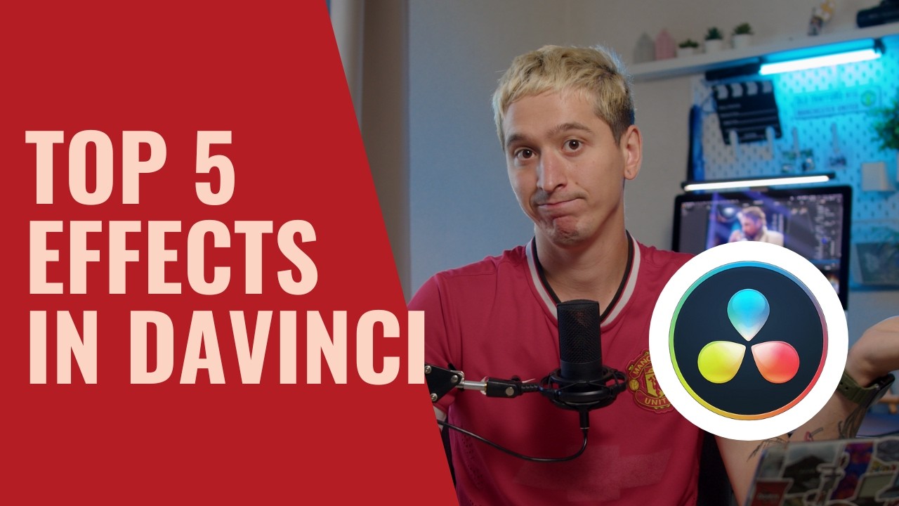 Топ 5 Эффектов в Davinci Resolve #davinci #tips #edit #effects #resolvestudio #creator #gear #video