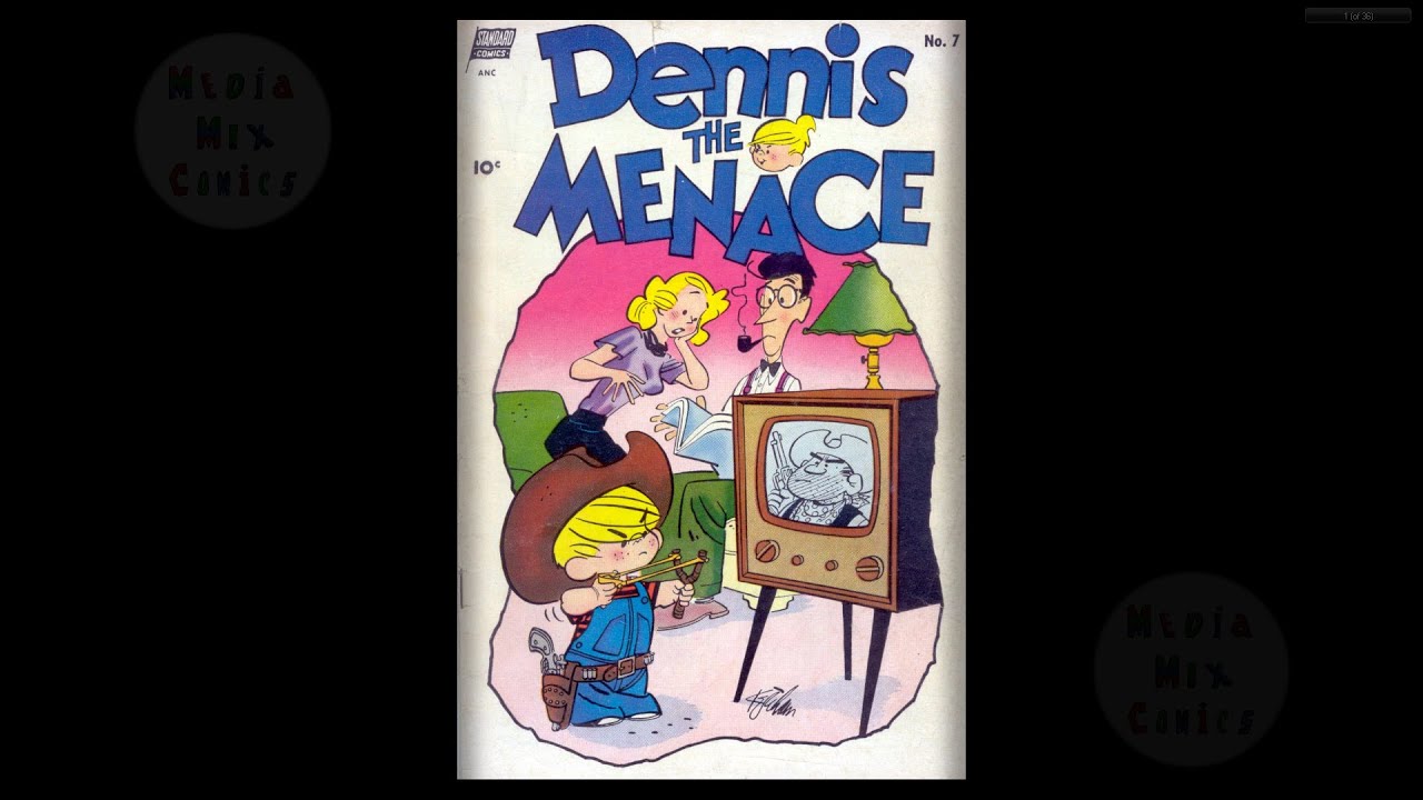 Gold Key Comics      Dennis the Menace 007 1954