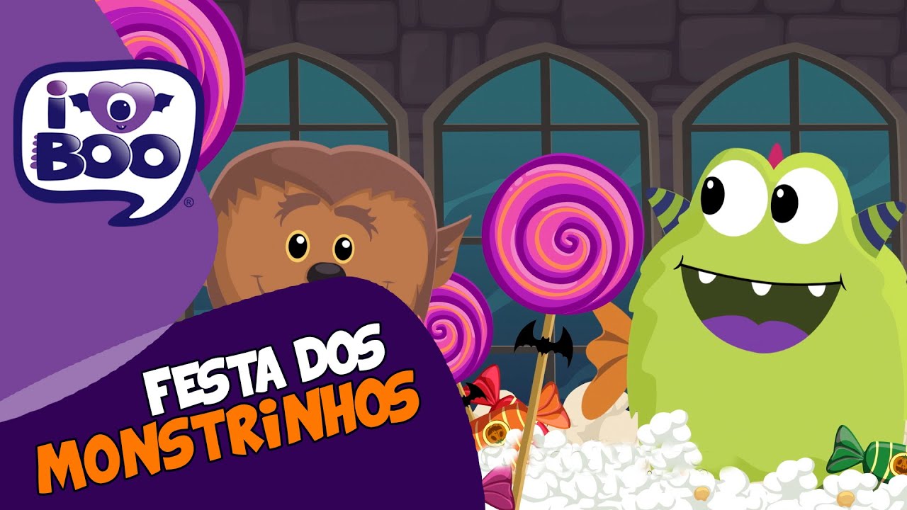 FESTA DOS MONSTRINHOS | Músicas bebês e crianças | Monstrinhos fofos | I Love Boo®