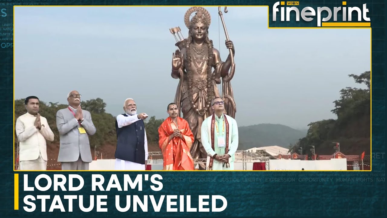 PM Modi Unveils Asia's Tallest Lord Ram Statue In Goa | WION Fineprint