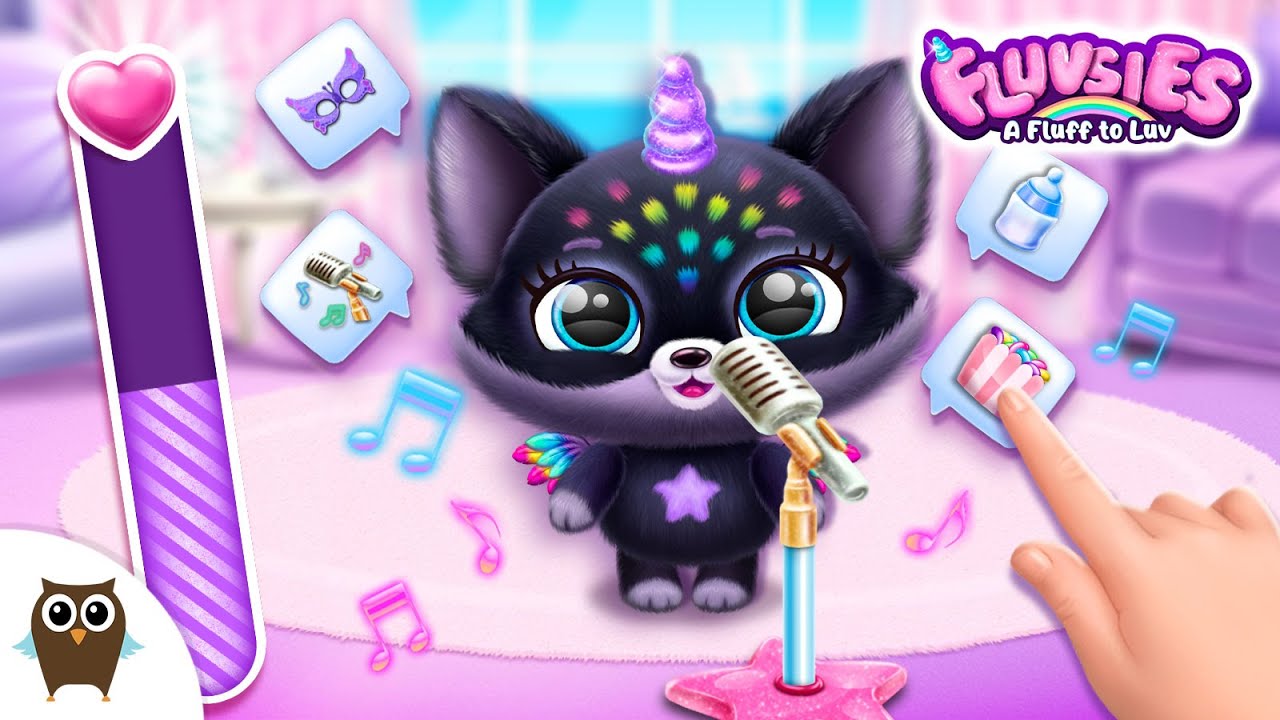Fluvsie's Day  ✨💗✨ Meet New Character | TutoTOONS