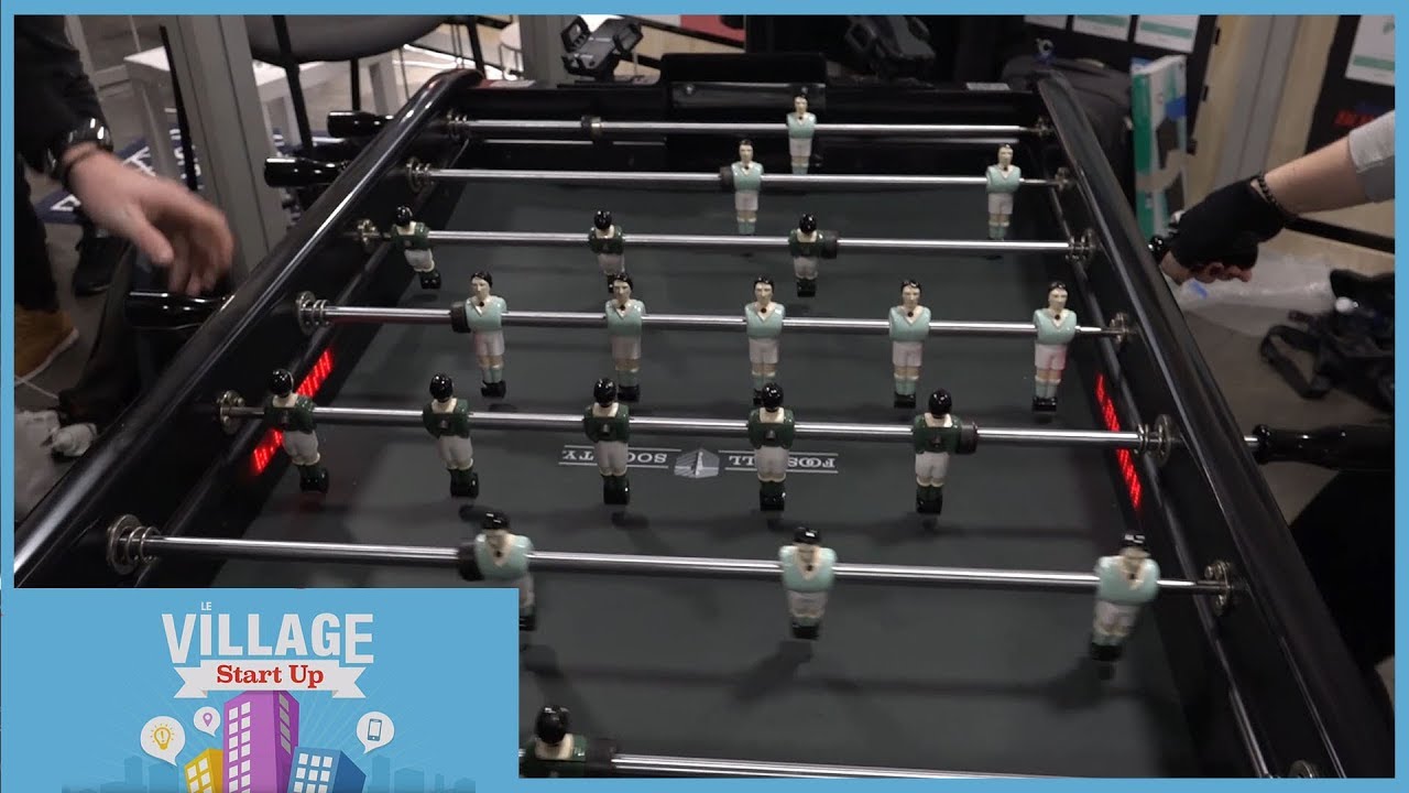 Foosball Society : le premier babyfoot augmenté (VILLAGE START-UP)