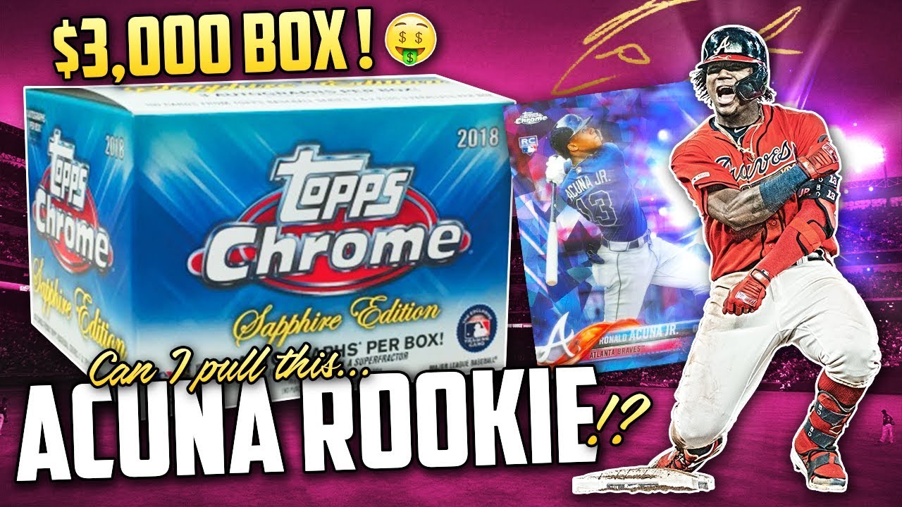 LAST ONE IN EXISTENCE? 😲 2018 Topps Chrome Sapphire