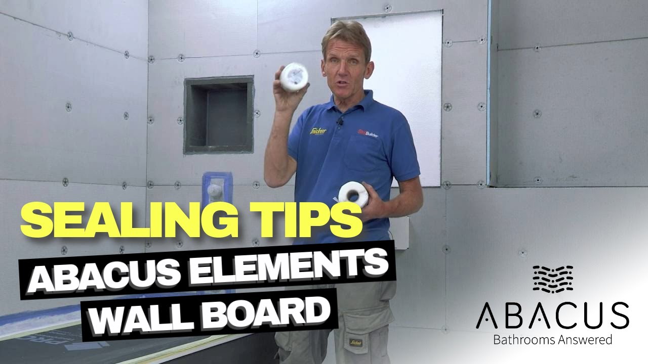 Waterproofing joints on Elements wall board