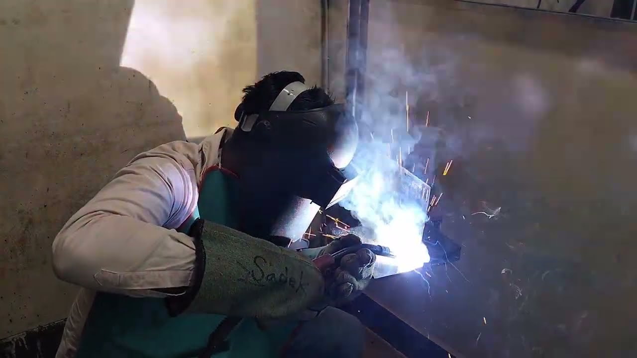 MIG welding (FCAW) ......... shamim 