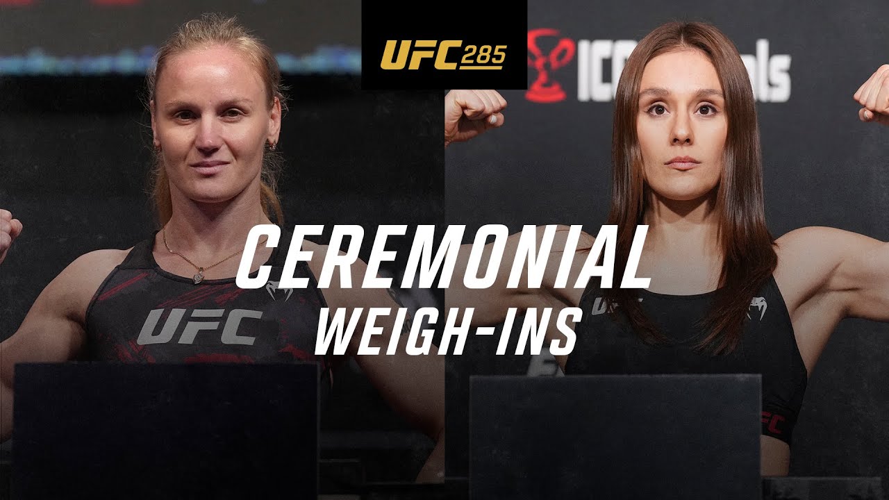 UFC 285: Торжественное взвешивание
