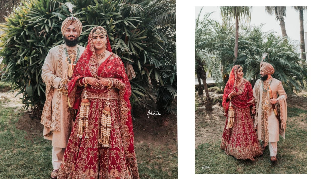 II AMRITPAL SINGH & JISHANDEEP KAUR RECEPTION CEREMONY II CLICKBYHARMAN II 9069900044 II