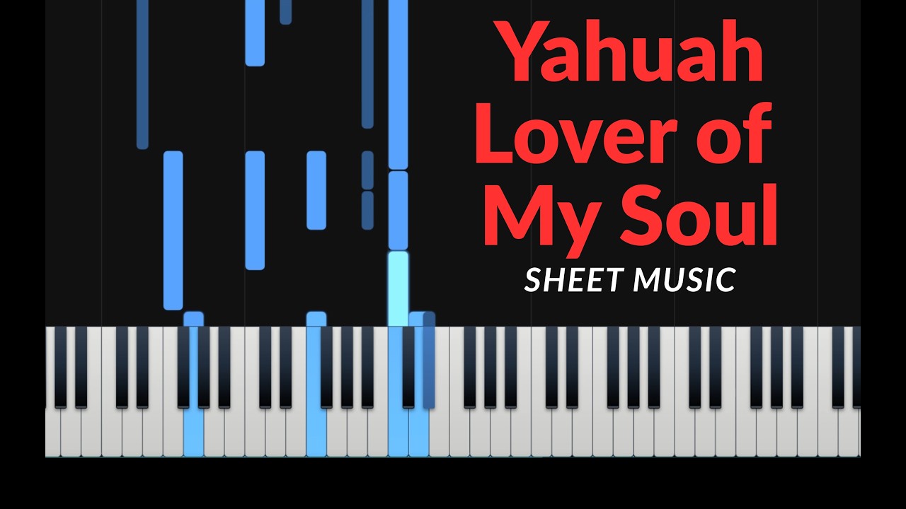 Yahuah Lover Of My Soul | Full Piano Tutorial + FREE SHEET MUSIC | Link In The Description