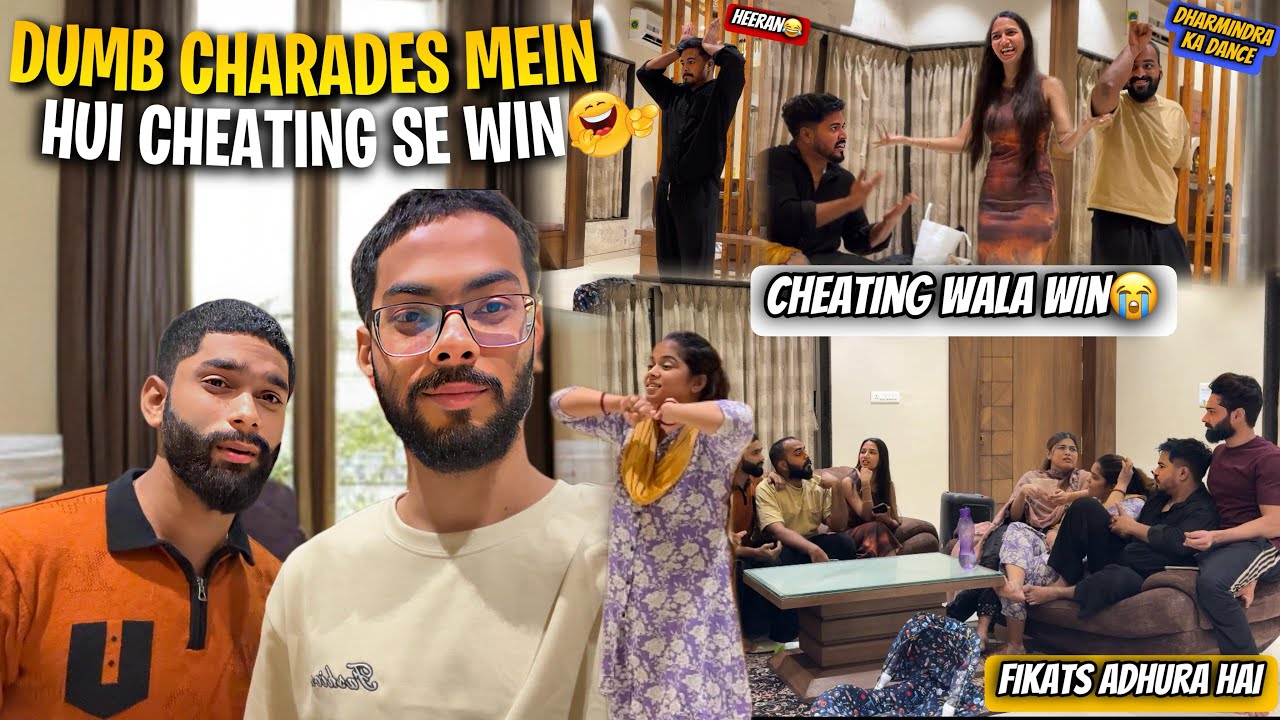 Dumb Charades Mein Hui Cheating Se Win😫Dharmindra Ka Dance | Fokats Adhura | AALTU FALTU |